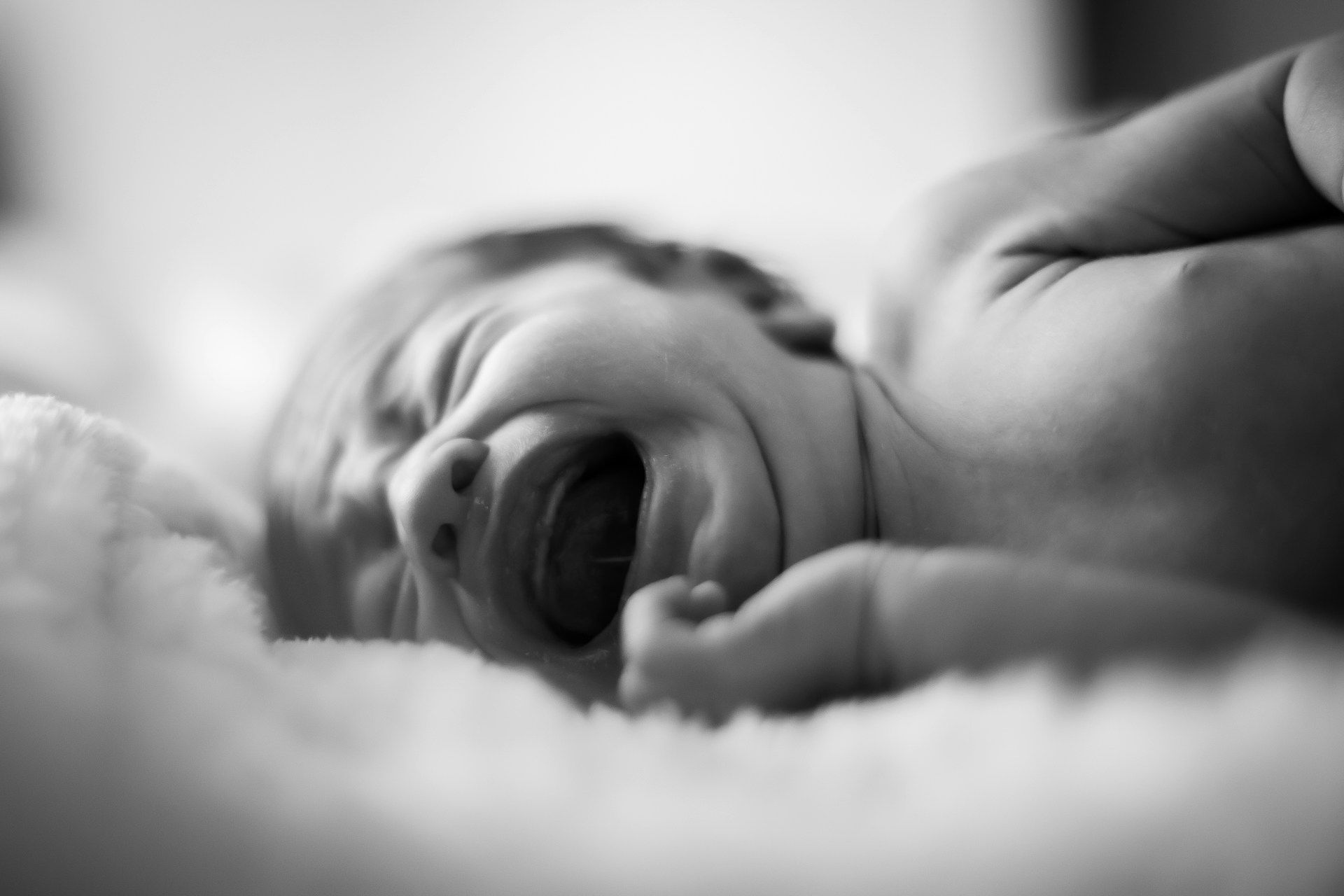 Bébé souffrant de coliques
